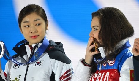 Ким Юна и Аделина Сотникова
