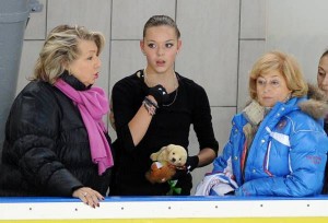 Татьяна Тарасова, Аделина Сотникова и Елена Буянова