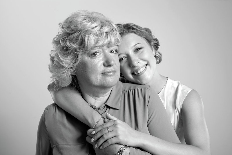 Екатерина Боброва с мамой
