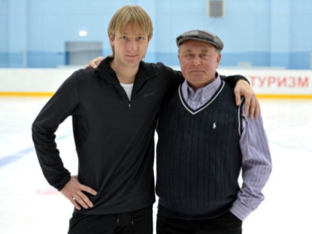Евгений Плющенко и Алексей Мишин