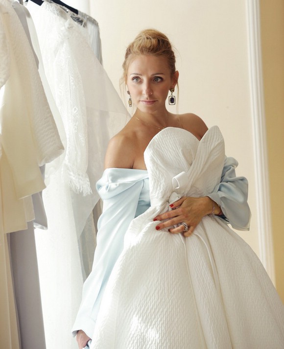 Татьяна Навка свадебное платье